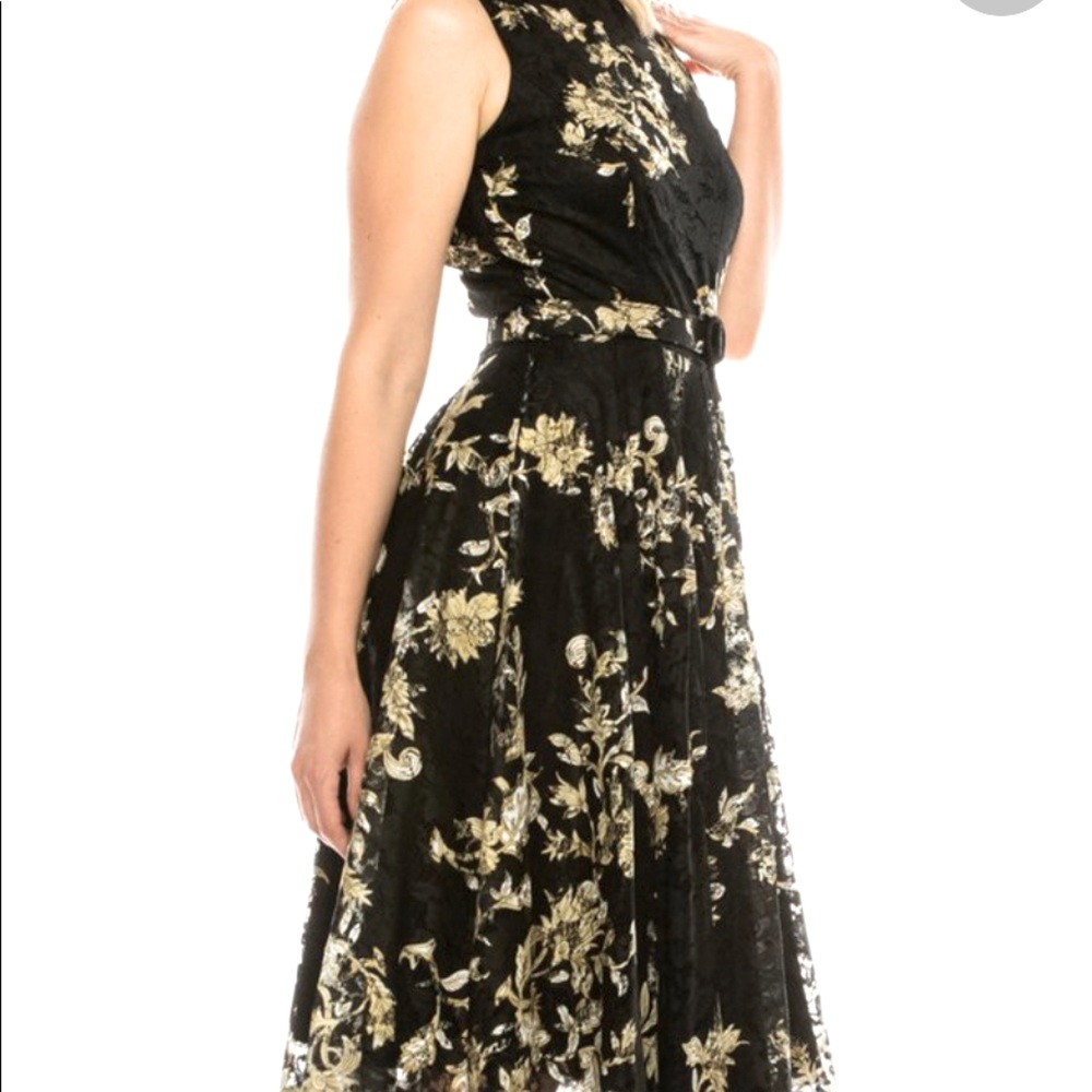 Black & Gold dress